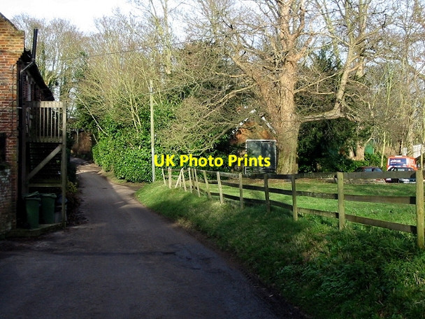 Photo 6"x4" Road on the Knowlton estate Knowlton\/TR2853 c2008