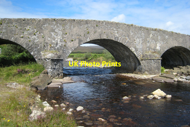 Photo 6"x4" Corran River Bridge, Isle of Jura Leargybreck c2007
