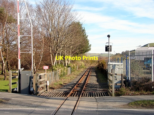 Photo 6"x4" Vale of Rheidol Railway track at Glanyrafon Glanrafon\/SN6180 c2008