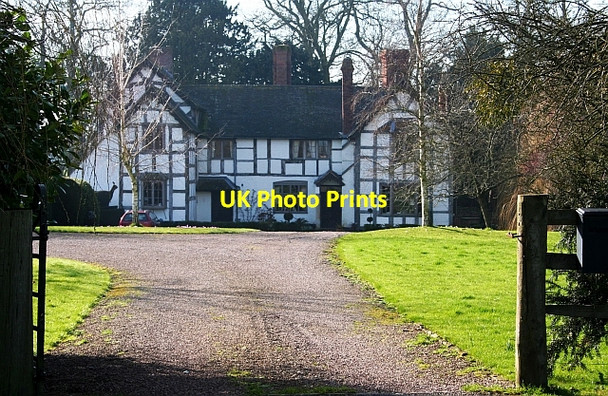 Photo 6"x4" Hanley Hall Gilver's Lane c2008