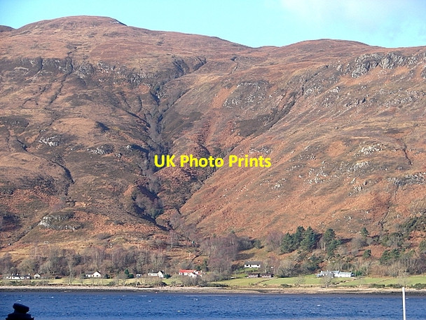 Photo 6"x4" Trislaig viewed from Fort William Fort William\/An Gearasdan c2008