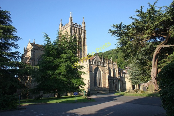 Photo 6"x4" Great Malvern Priory Church Great Malvern c2009