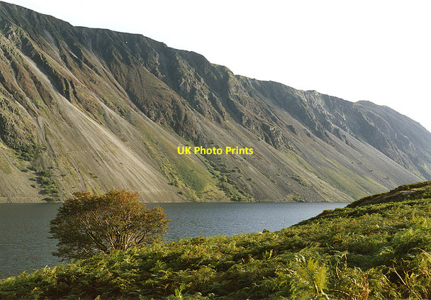 Photo 6"x4" Wastwater and the Screes Nether Wasdale c1991