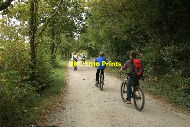 Photo 6"x4" Camel Trail towards Wadebridge Wadebridge c2007