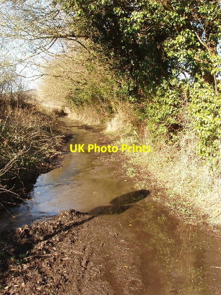 Photo 6"x4" Watery Lane, Skirmett Skirmett c2008