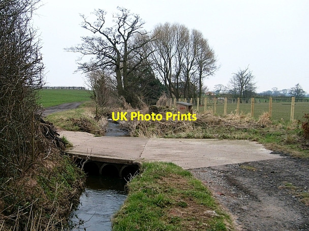 Photo 6"x4" Bridge across Highberries Beck Laversdale c2008