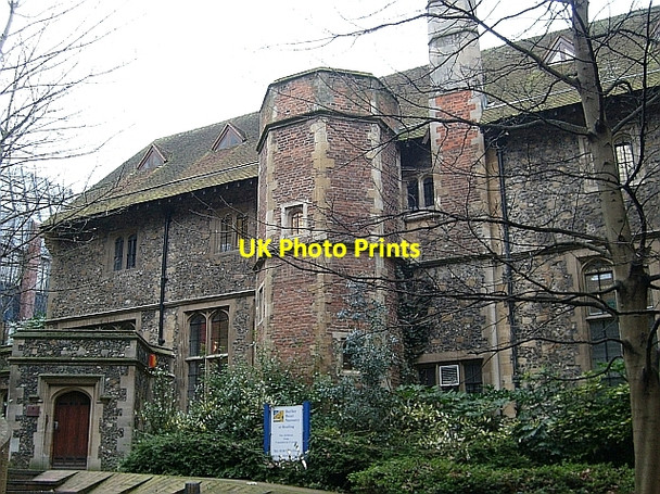 Photo 6"x4" Hospitium of St. John, north face Reading c2008