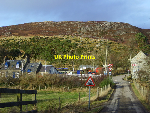 Photo 6"x4" Rogart station Kinnauld c2008 P1