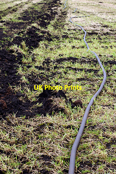 Photo 6"x4" Land Drainage Pipe Homer Green c2008