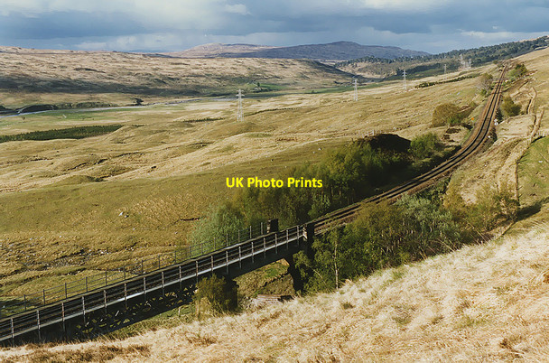 Photo 6"x4" The West Highland line Allt Coire Achaladair c1996