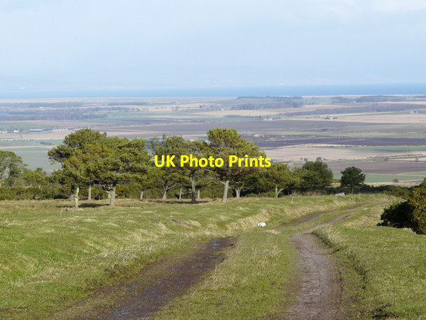 Photo 6"x4" Farm track , Nigg Hill Shandwick c2008