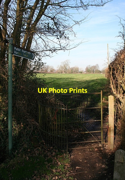 Photo 6"x4" Kissing Gate, Gilberts End Hanley Swan c2008