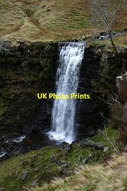 Photo 6"x4" Force Gill Waterfall Ribble Head\/SD7779 c2008