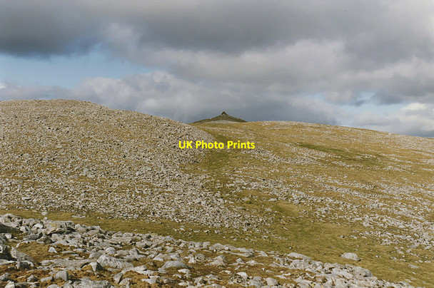 Photo 6"x4" Western approach to the summit of Geal Charn Geal Charn\/NN5081 c1997