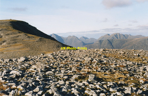 Photo 6"x4" Spidean Toll nam Biast Beinn Damh c1997