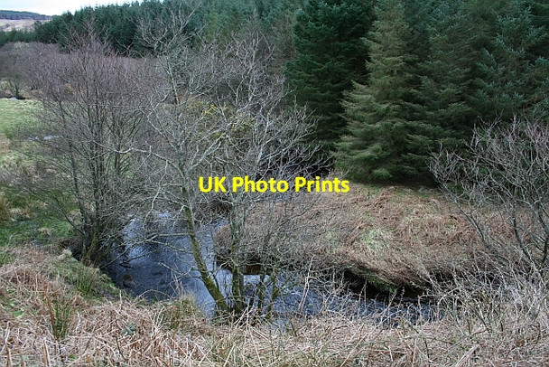 Photo 6"x4" Bend in the Ballochroy Burn Cnoc Donn\/NR7452 c2008