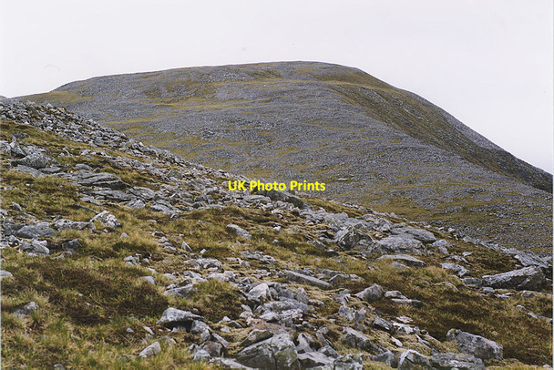 Photo 6"x4" South east slopes of Canisp Meall Diamhain\/NC2118 c1998
