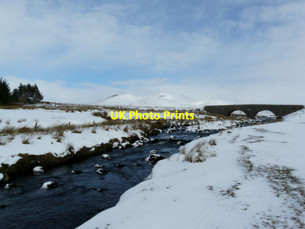 Photo 6"x4" River Tirry, Crask Crask Inn c2008