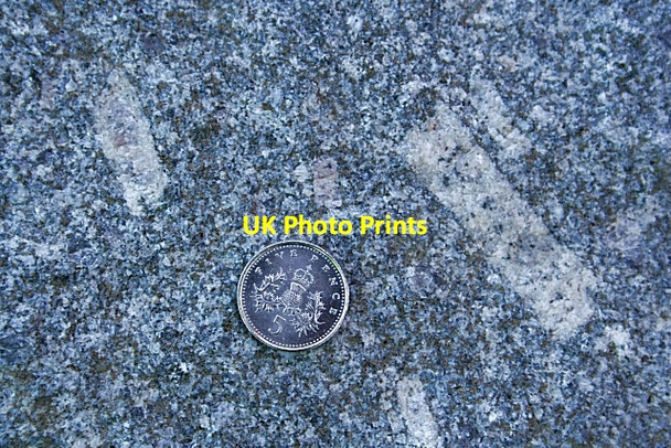 Photo 6"x4" Craigenlow Quarry: Megacrysts Old Kinnernie c2008