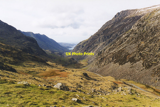 Photo 6"x4" Llanberis Pass Gwastadnant c1999