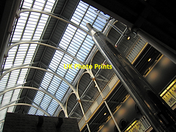 Photo 6"x4" Edinburgh: National Museum of Scotland. Black Knight Rocket Edinburgh c2008
