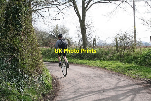 Photo 6"x4" Sharp Bend in Monsell Lane Newbridge Green c2008