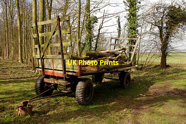 Photo 6"x4" Timber truck Wold Newton\/TF2496 c2008