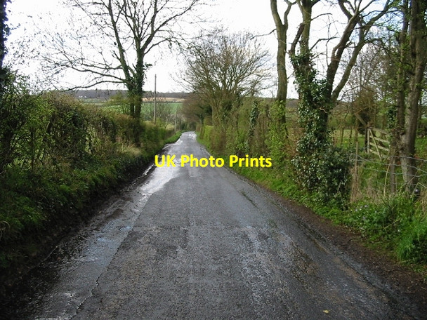Photo 6"x4" View along Denstroude Lane Honey Hill\/TR1161 c2008