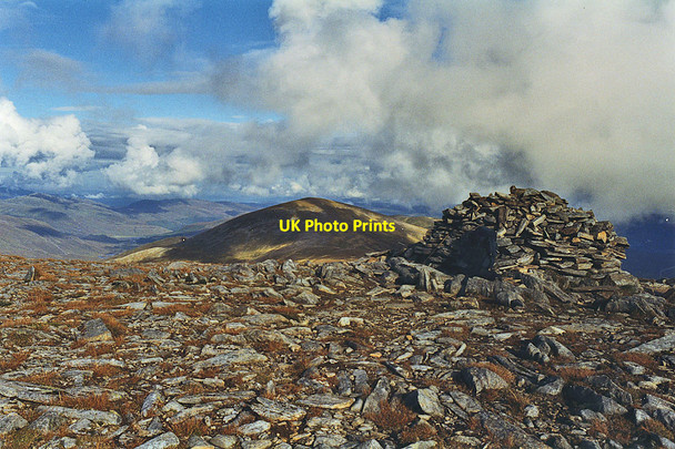 Photo 6"x4" The summit of Tom a' Ch\u00c3\u00b2inich Tom a' Ch\u00f2inich c1999
