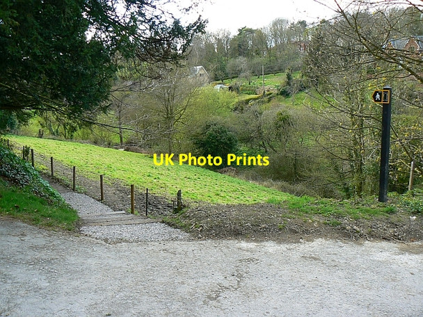 Photo 6"x4" Footpath by St James the Great church, Bratton Bratton\/ST9152 c2008