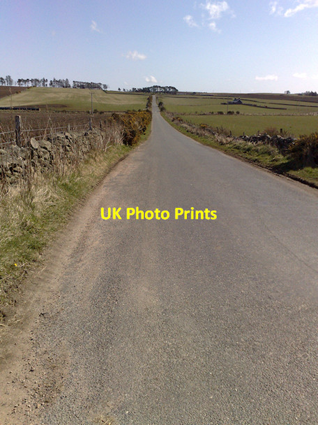 Photo 6"x4" Road near Craigharr Hillhead\/NJ8021 c2008