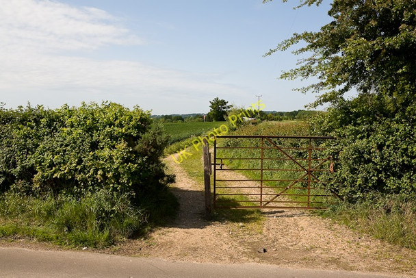 Photo 6"x4" Footpath from Netherhill Lane to Hill Farm Durley\/SU5116 c2009