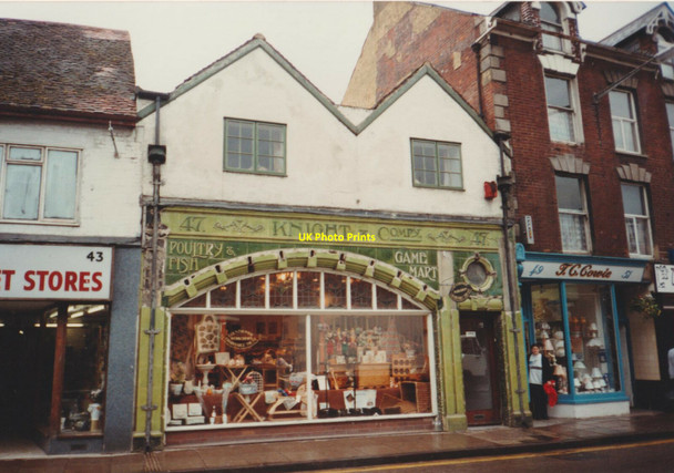 Photo 6"x4" Preserved shopfront, Fisherton Street Salisbury c1992