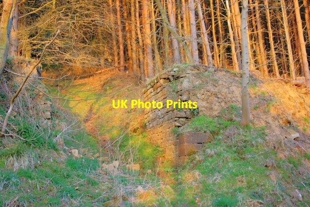 Photo 6"x4" Ruins of Bridge Over Incline Ingleby Greenhow c2008
