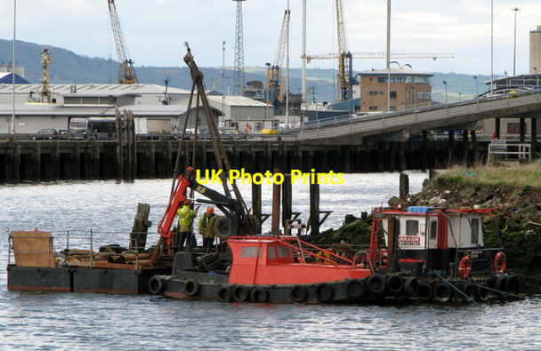 Photo 6"x4" Drilling in the Abercorn Basin, Belfast Belfast c2008
