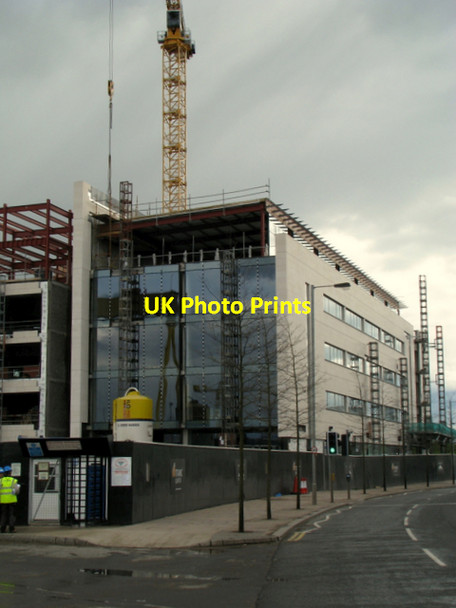 Photo 6"x4" Cranes and concrete, Belfast [6] Belfast c2008