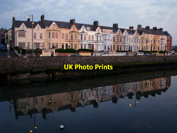 Photo 6"x4" Reflections in the 'Long Hole' [3] Bangor\/J5081 c2008