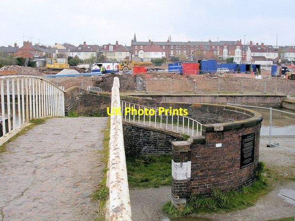 Photo 6"x4" Chester - iron roving bridge on the Shropshire Union Canal Chester c2008