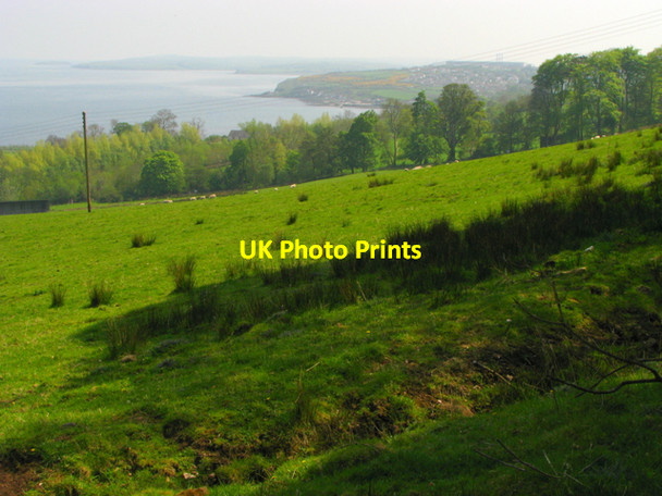 Photo 6"x4" Fields by Carnfunnock Country Park Ballygalley c2008