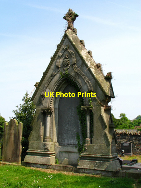 Photo 6"x4" John Riddel memorial, Knockbreda Cemetery, Belfast Belfast c2008