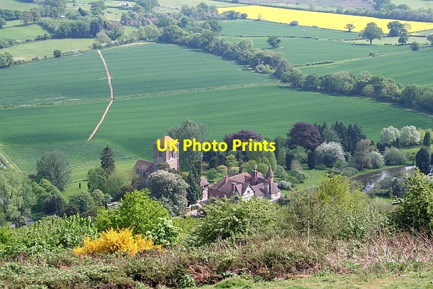 Photo 6"x4" Little Malvern Court and Priory Little Malvern c2008