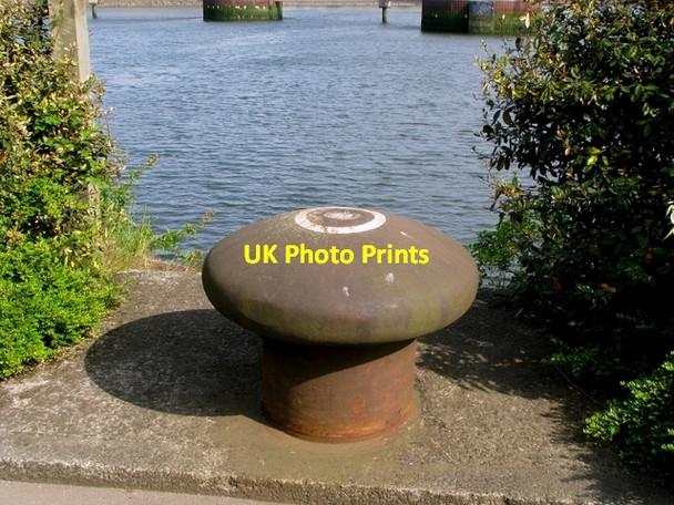 Photo 6"x4" Mooring Post, Musgrave Channel [3] Belfast c2008