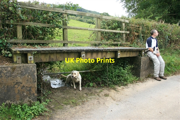 Photo 6"x4" Ford, Farway Church Green\/SY1796 c2007