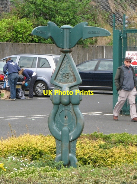 Photo 6"x4" National Cycle Network Milepost, Ballycastle Ballycastle\/D1140 c2008
