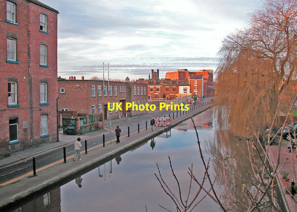 Photo 6"x4" Canalside development Chester c2003