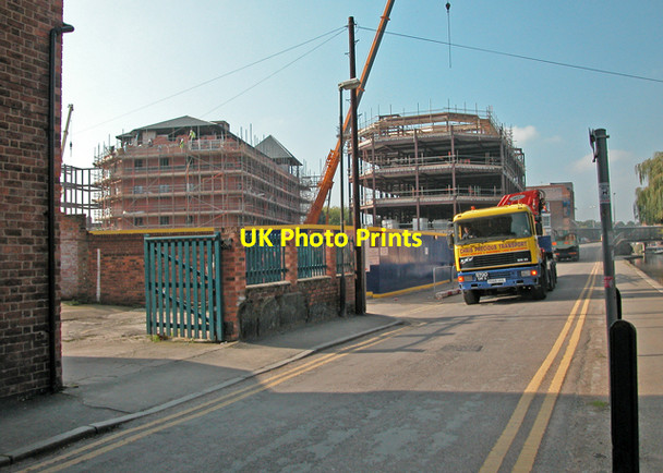 Photo 6"x4" Canalside development Chester c2003 P1