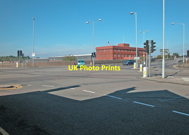 Photo 6"x4" Road junction Chester c2004 P1