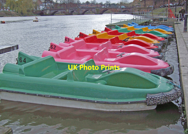 Photo 6"x4" River Dee Chester c2008