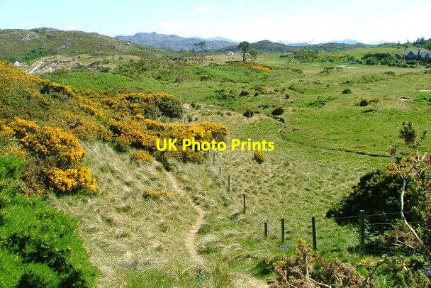 Photo 6"x4" View Inland From Camusdarach Beach Glenancross c2008