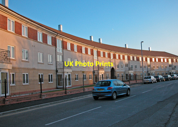 Photo 6"x4" Apartment block Chester c2002